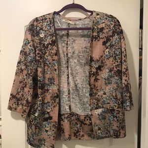 Short Floral Kimono